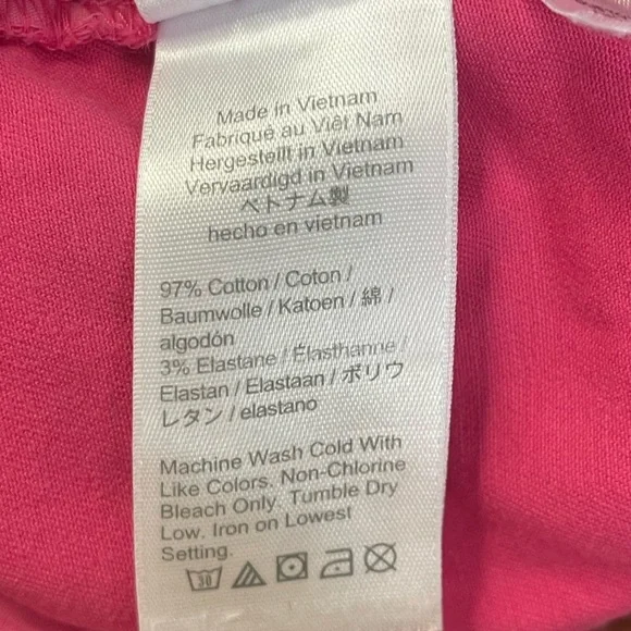 J.Crew Pink 7” Womens Chino Shorts - Stretch, Cotton, Classic - Size 4 - Picture 10 of 12